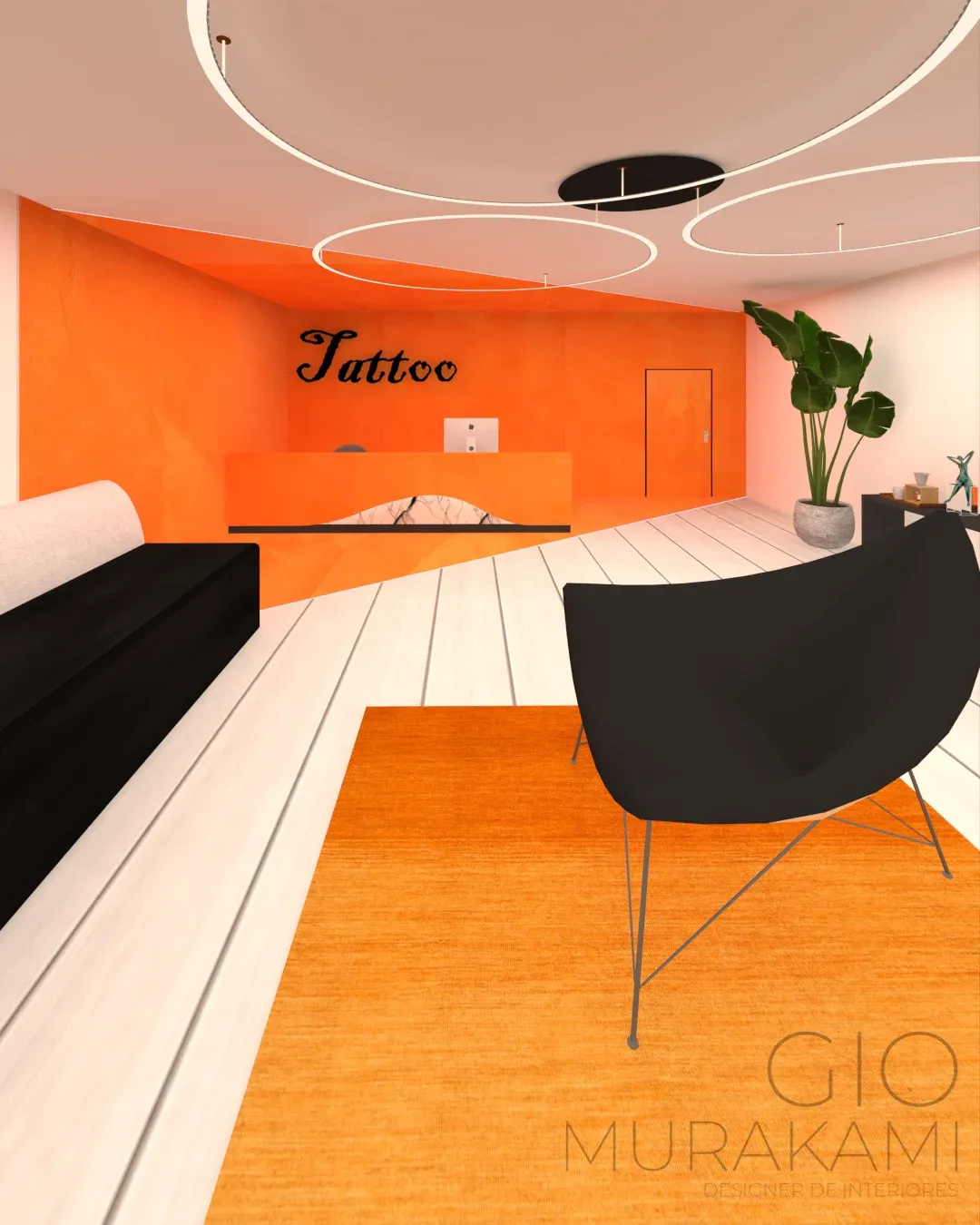 Recepção Studio Tattoo LP