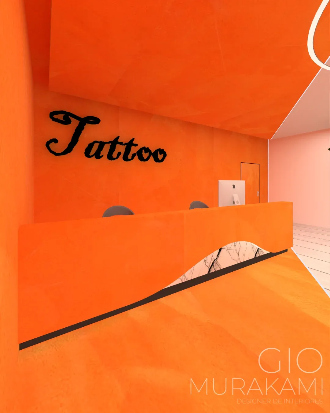 Recepção Studio Tattoo LP